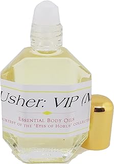 VIP: Usher - Type For Men Scented Body Oil Fragrance [Roll-On - Gold - 1/2 oz.] - ID#25276