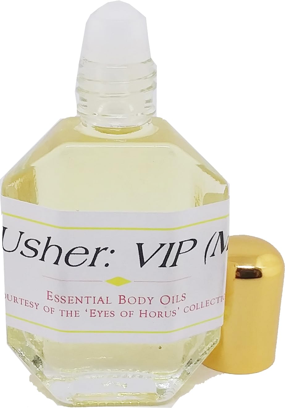 VIP: Usher - Type For Men Scented Body Oil Fragrance [Roll-On - Gold - 1/2 oz.] - ID#25276