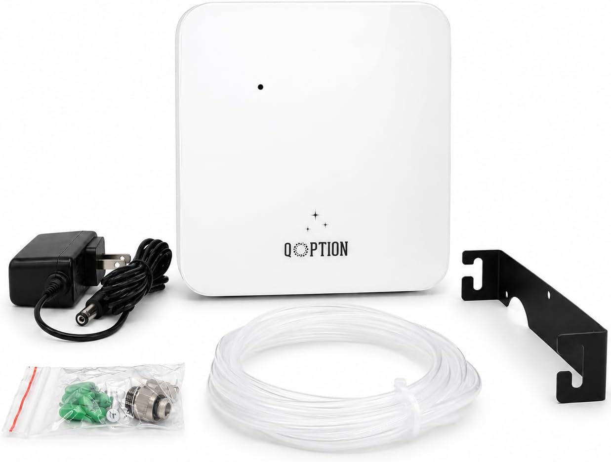 QX300 HVAC Scent Diffuser Machine, Bluetooth App Control, Waterless Cold Air Home Fragrance System for Whole House, Office, Salon, Up to 3200 Sq Ft