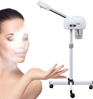 Professional Ozone Facial Steamer Machine Mist Face Steamer with 360° Rotatable Sprayer for Beauty Salon, Spa, Esthetician Steamer 800w
