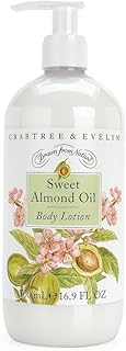 Crabtree & Evelyn Body Lotion, Sweet Almond Oil, 16.9 Fl Oz