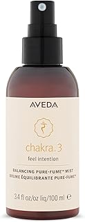 Aveda Chakra 3 Balancing Pure-Fume Mist: Intention | Body & Room Spray | Balances Power Chakra | With Certified Organic Lavender, Lemon, Fir Balsam, 3.4 Fl Oz