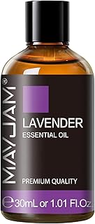 Lavender Essential Oil 30ML/ 1.01FL.OZ, MAYJAM Lavender Oil for Massage, Diffuser, Soap Making, Long Lasting Scents
