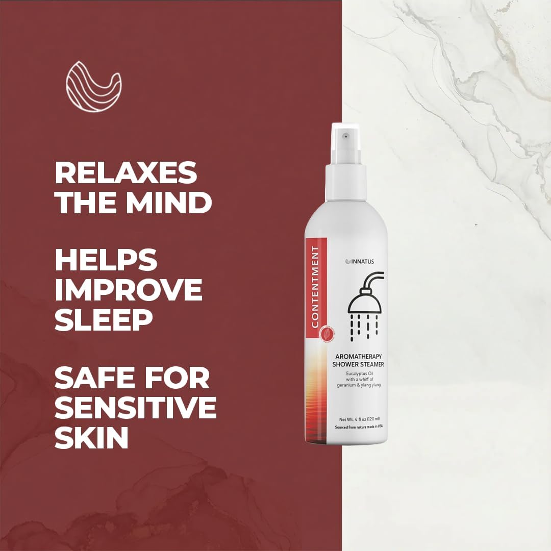 Soothing Eucalyptus Shower Spray – 4oz Aromatherapy Shower Steamer Mist for a Spa-Like Experience – Relieves Stress & Elevates Your Shower – All-Natural Essential Oils (Ylang Ylang)