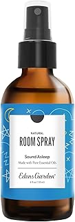 Edens Garden Sound Asleep Natural Room & Linen Spray – 100% Pure Essential Oil Aromatherapy Mist for Bedding, Pillows & Home – Non-Toxic, Freshener with Calming Lavender Aroma, 4 fl oz (118 ml)