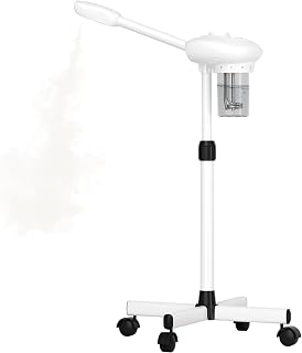 Facial Steamer Professional, Nano Ionic Warm Mist and Ozone Function Face Steamer for Deep Cleansing Pores & Moisturizing, Home Facial Spa, Skin Care Equipment for Salon and Home.
