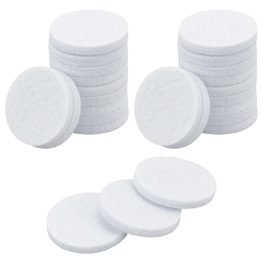 WADORN 100Pcs 30mm Round Aromatherapy Diffuser Refill Pad