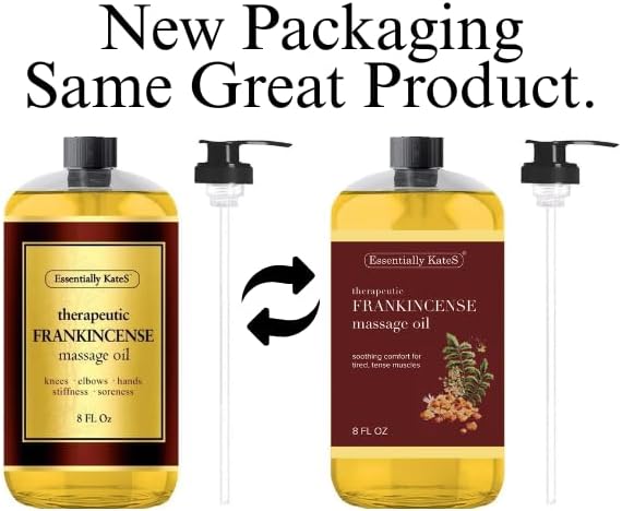 Essentially KateS Frankincense Massage Oil 8 Fl Oz