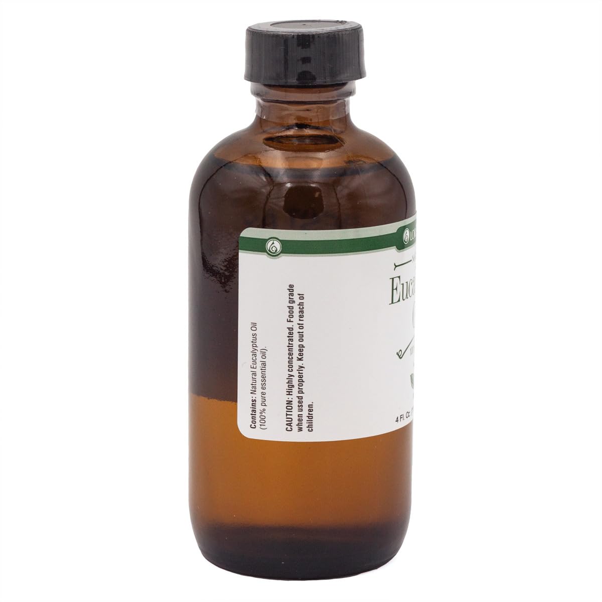 LorAnn Eucalyptus Oil (100% Pure Food Grade Essential Oil), 4 ounce bottle