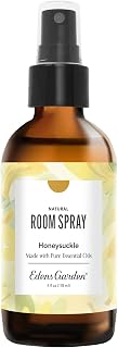 Edens Garden Honeysuckle Aromatherapy Room Spray – Natural Essential Oil Air Freshener for Home, Floral Bright & Uplifting Long-Lasting Scent, 4 fl oz (118 ml)
