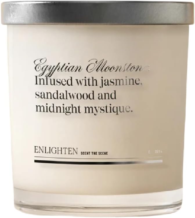 Enlighten Blush Candle | Luxurious Orange Peel, Tangerine & Grapefruit Scent | Double Scent Load for Enhanced Aroma | Eco-Friendly, Hand-Poured Soy Wax | 12oz Glass Tumbler | Made in USA
