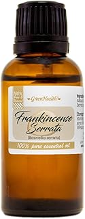 Frankincense Serrata – 1 fl oz (30 ml) Glass Bottle – 100% Pure Essential Oil – GreenHealth