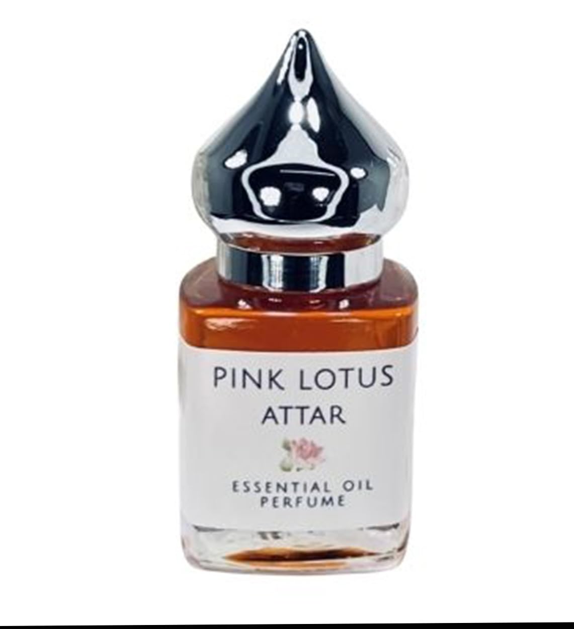 The Parfumerie Pink Lotus Attar ~8 ml~ Absolute ALL NATURAL CLEAN Essential Oil Perfum~Vegan~Alcohol Free~ Phthalate free~ Gluten Free~ Paraffin Free