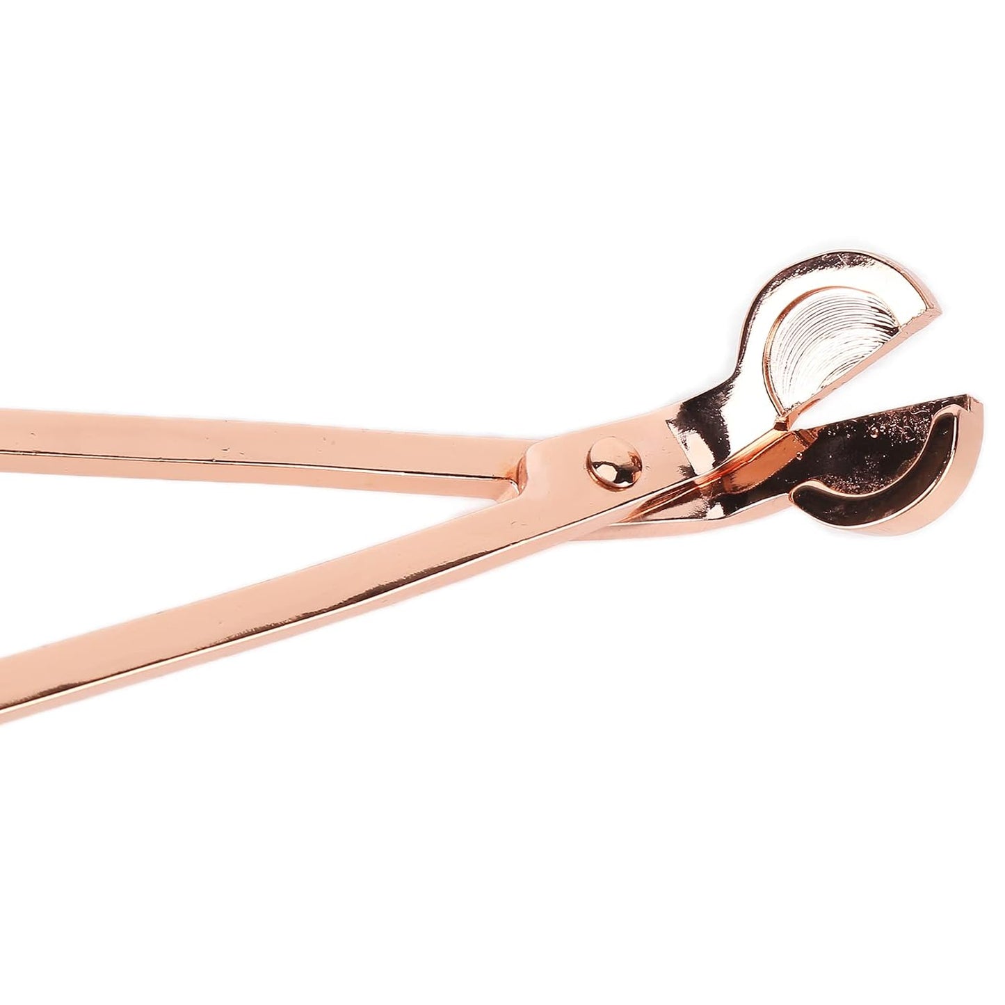 Akozon 3PCS Candle Accessory Set Candle Wick Trimmer Cutter Snuffer Extinguisher Wick Dipper, Multifunctional Accessory for Home Use (Rose Gold)