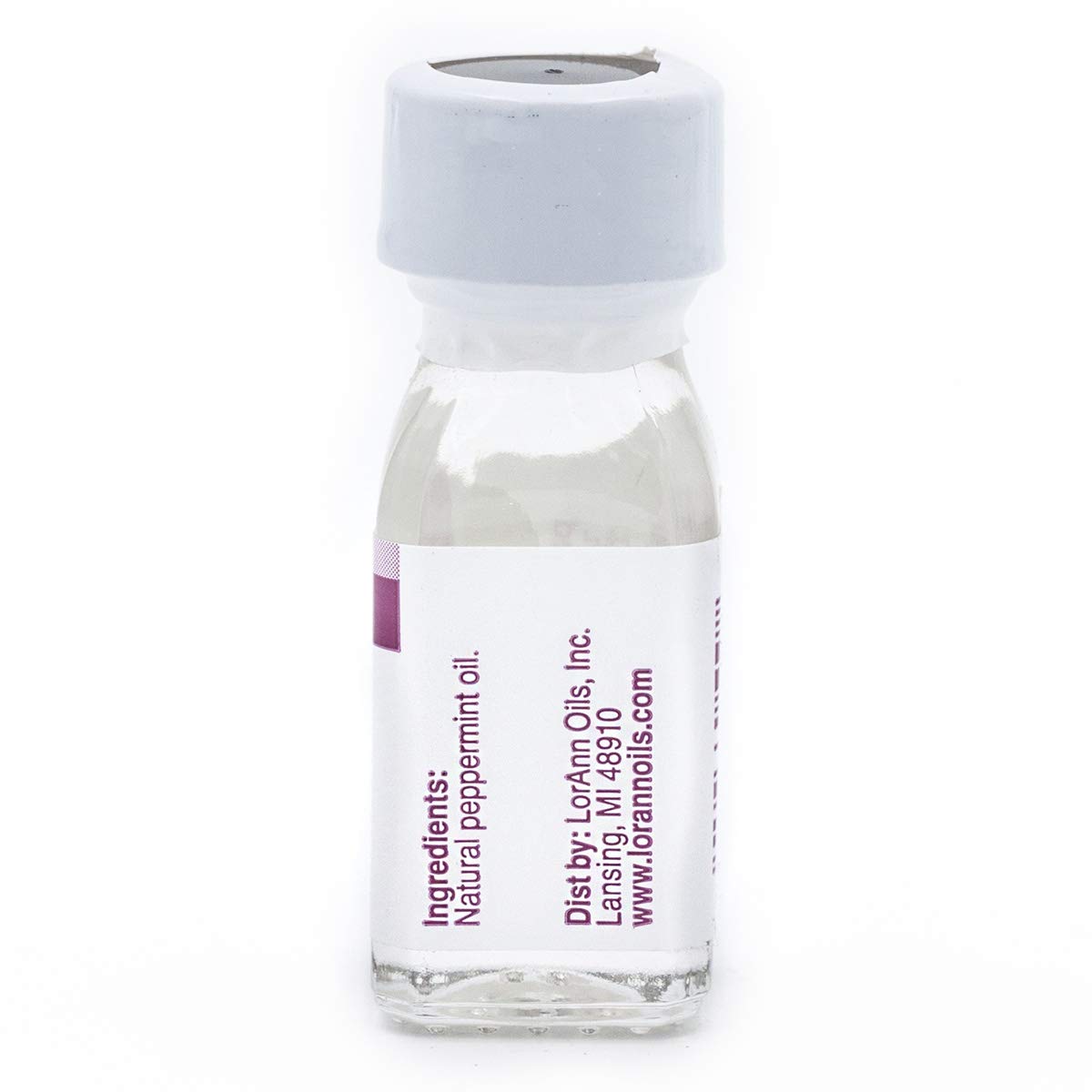 LorAnn Peppermint Oil SS Natural Flavor, 1 dram bottle (.0125 fl oz - 3.7ml - 1 teaspoon)
