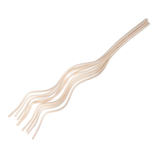 SOLUSTRE 50pcs Natural Rattan Reed Diffuser Sticks Aroma Diffuser Stick Refills Balanced Fragrance Output for Home Office