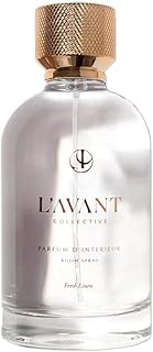 L'AVANT Collective Luxury Room Spray | Fresh Linen | Non-Toxic Linen Spray & Air Freshener with Essential Oils | Room Freshener, Home Fragrance & Odor Eliminator | 100ml Glass Bottle for Bedroom