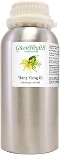 Ylang Ylang Essential Oil – 16 fl oz (473 ml) Aluminum Bottle w/Plug Cap – 100% Pure Essential Oil – GreenHealth
