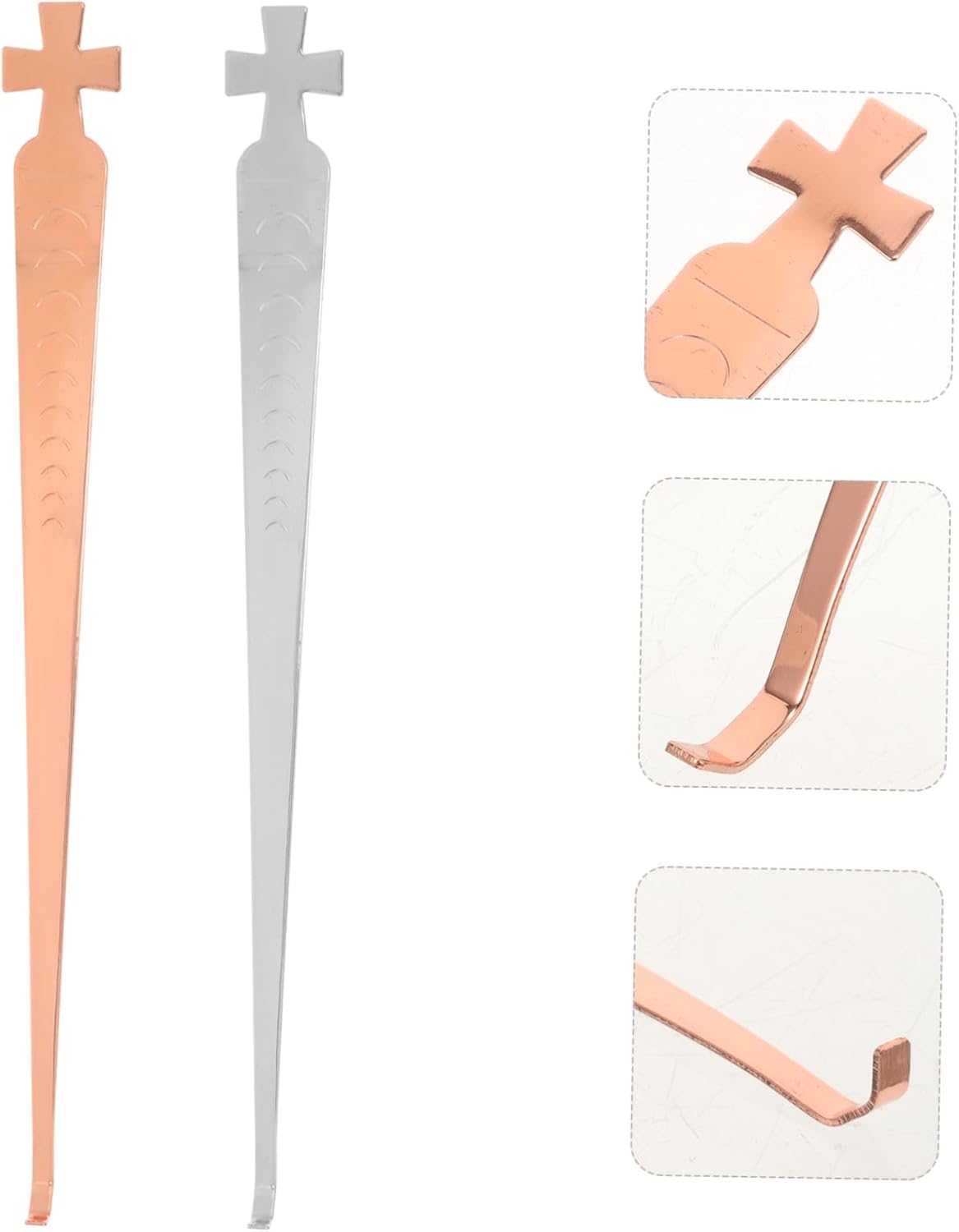 Veemoon Candle Wick Snuffer Wick Dipper Set 2pcs Accessory Kit for Candle Decor