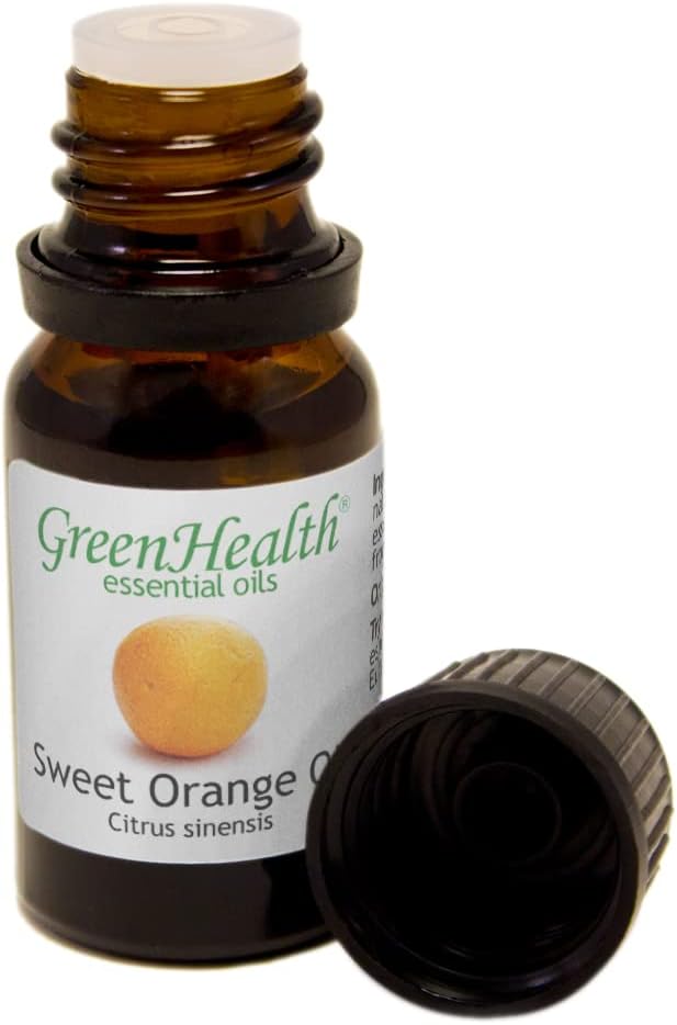 GreenHealth Sweet Orange Essential Oil - 10 ml - 100% Pure Essential Oil