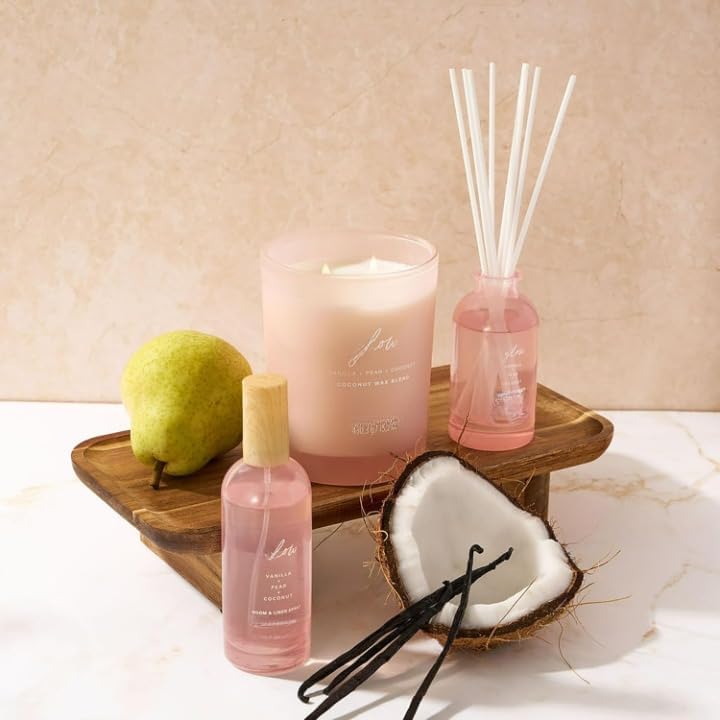 NEW Scented Room and Linen Spray 3.4 Fl oz (100mL) (Glow (Vanilla + Pear + Coconut))