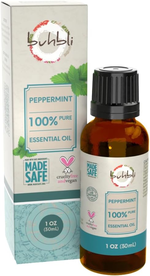 Peppermint Oil 100% Pure – Peppermint Essential Oil (30ml), Mentha Piperita, Steam Distilled, Essential Oil for Aromatherapy