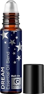 Sleep Essential Oil Roll On - Aromatherapy Essential Oil Roller for Restful Sleep and Relaxation with Pure Lavender & Roman Chamomile - Calming Pre-Diluted Blend for Nighttime Aromatherapy (1-Pack)