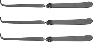 Lurrose 3pcs Stainless Steel Candle Wick Extinguishing Tool Set with Curved Hook Candle Snuffer and Wick Dipper for Flame Control for Home Décor