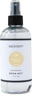 Mixture No. 50 Egyptian Cotton Room Mist – Fresh, Clean Linen-Inspired Home Fragrance Spray, 8oz