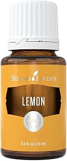 Young Living Lemon Essential Oil | 15 ml | Premium Citrus Oil for Skin Care, Aromatherapy Diffusion & Household Use | Fresh, Zesty Citrus Scent for Authentic Fragrance