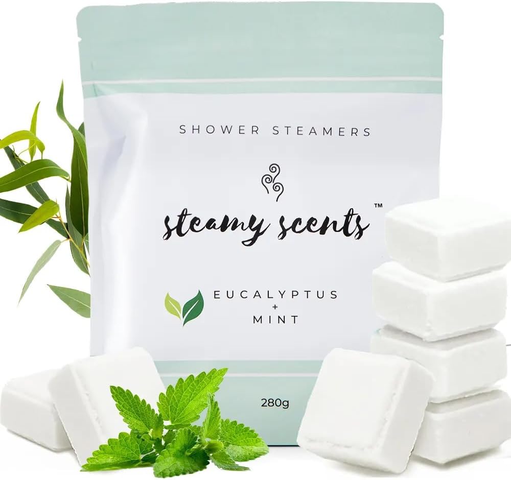 Shower Steamer - Relaxing spa Experience Eucalyptus Mint Aromatherapy for Soothing Relief at Home