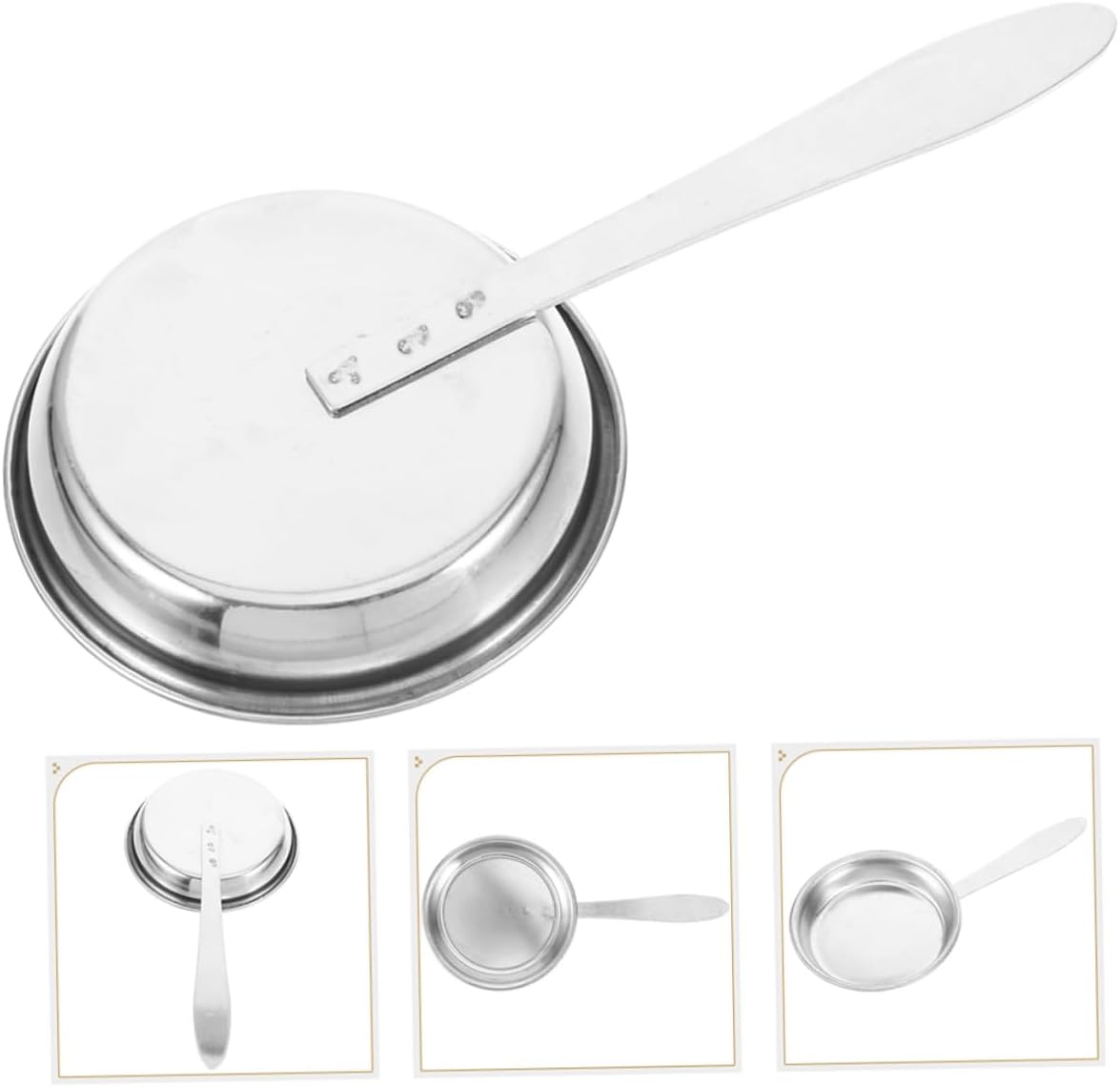 PRETYZOOM 5pcs Candle Flame Snuffer Set Stainless Steel Candlestick Extinguisher Wick Dipper for Candles and Oil Lamps