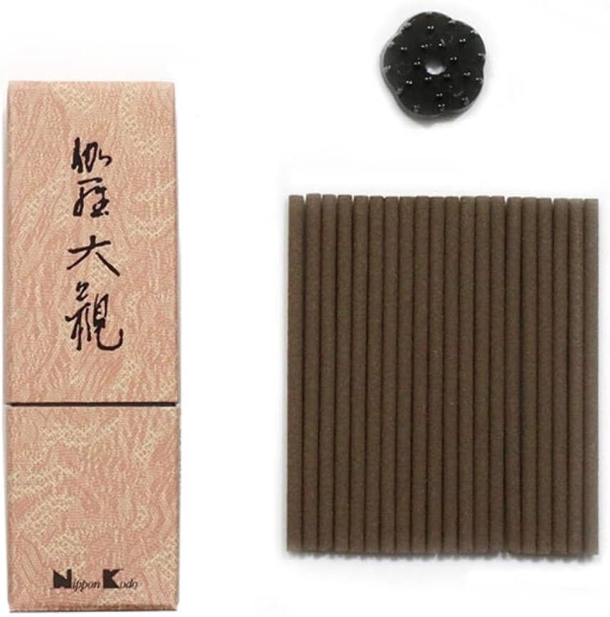 Nippon Kodo - Kyara Taikan - Premium Aloeswood Incense 24 Sticks