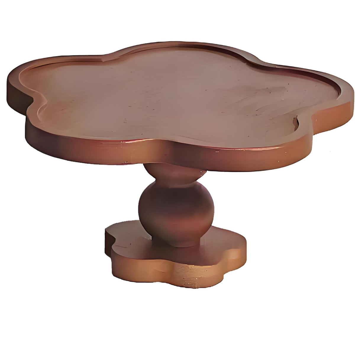 Wood Cloud Candles Perfume Tray Irregular Jewelry Decorative Tray for Women Trinket Dish Ring Holder Dish Room Aesthetic Decor Birthday Housewarming Gift (Short)