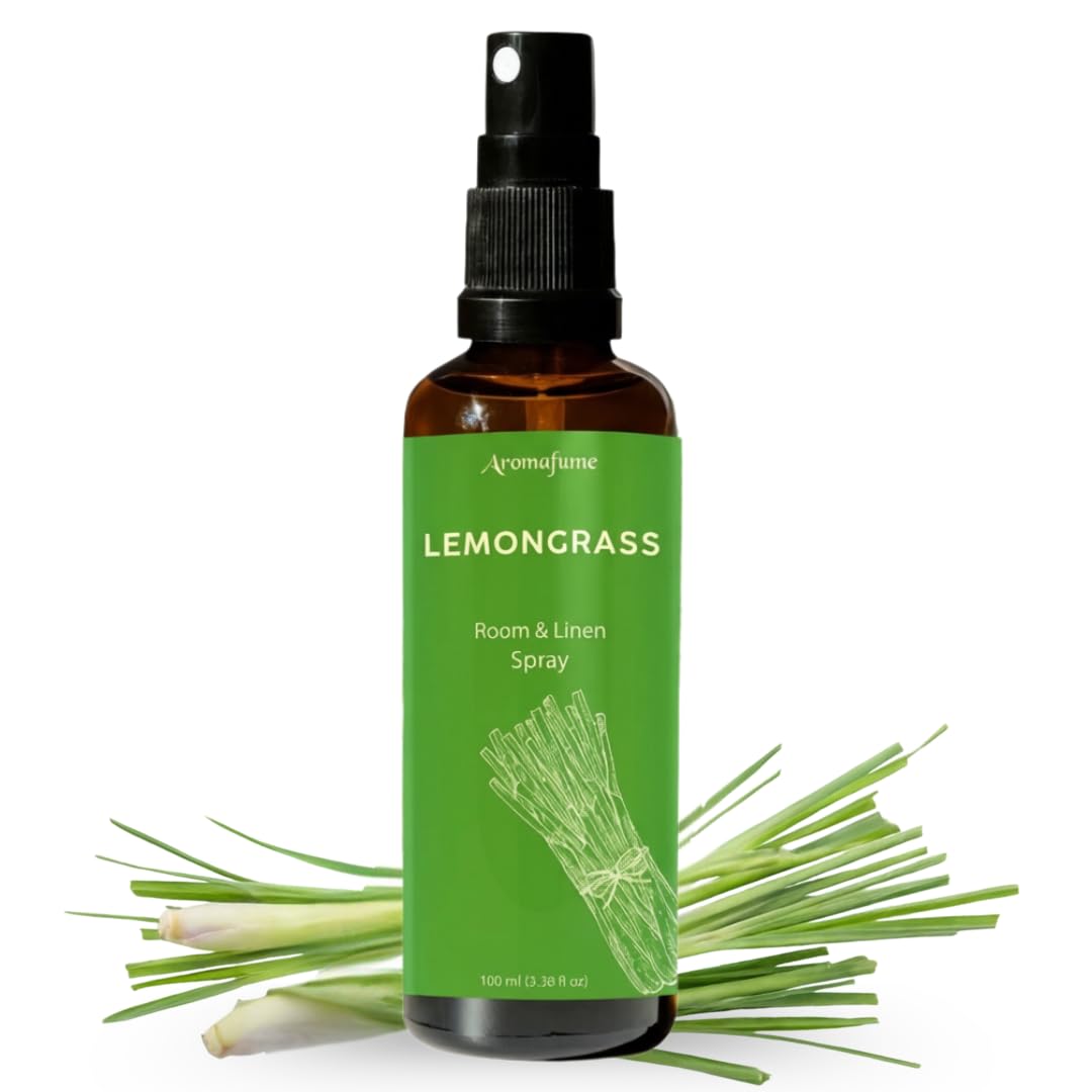 Lemongrass Room Linen & Pillow Spray by Aromafume