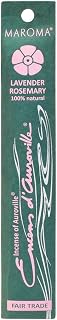 Maroma Eda Incense, Lavender Rosemary, 10 Count (623206011665)