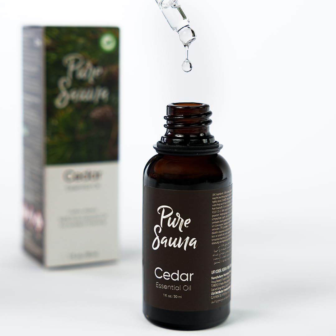 Cedarwood Essential Oil - 100% Pure Cedrus Atlantica for Diffuser & - Warm Woody Scent (1 fl oz / 30 ml)