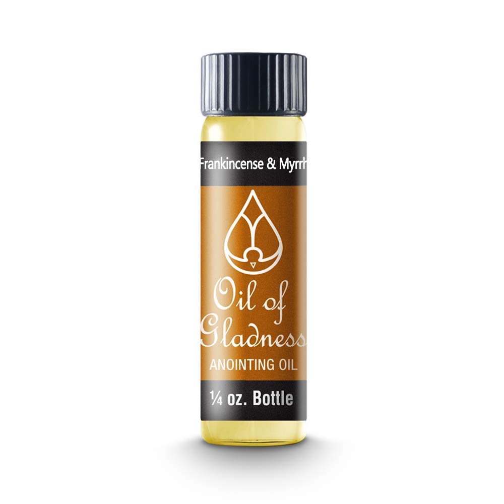 Oil of Gladness Frankincense and Myrrh Anointing Oil - Oil for Daily Prayer