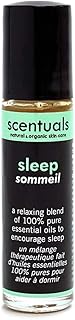 Essential Oil Blend Roll On Sleep: Ylang Ylang, Lavender Oil Jasmin Essential Oils for Relaxation, 100% Pure, Calming Effects & Promotes Relaxation, Aromatherapy, Anti Stress Oil (9 ml | 0.3 oz)