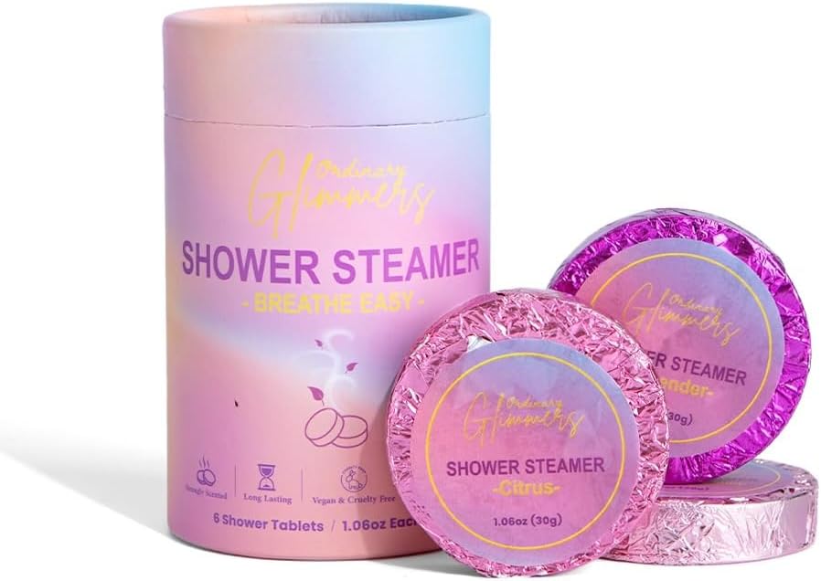 Shower Steamers Gift Set with Lavender, Eucalyptus Mint, and Citrus; Perfect Gifts for Women