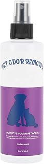 Pet Odor Eliminator Spray (8oz/236ml) – Cedar Scent Pet Odor Remover for Dog & Cat Urine, Carpet, Bedding & Strong Pet Smells, Natural Neutralizer for Home & Pet Areas