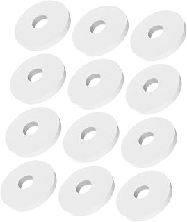 12Pcs Car Aromatherapy Scent Pads Replacement Sponge Refills for Car Air Fresheners Dual Ring Hanging Diffuser Chips Decoration Accessory