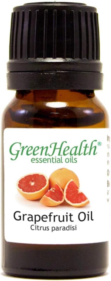 GreenHealth Grapefruit (Pink) – 1/3 fl oz (10 ml) Glass Bottle – 100% Pure