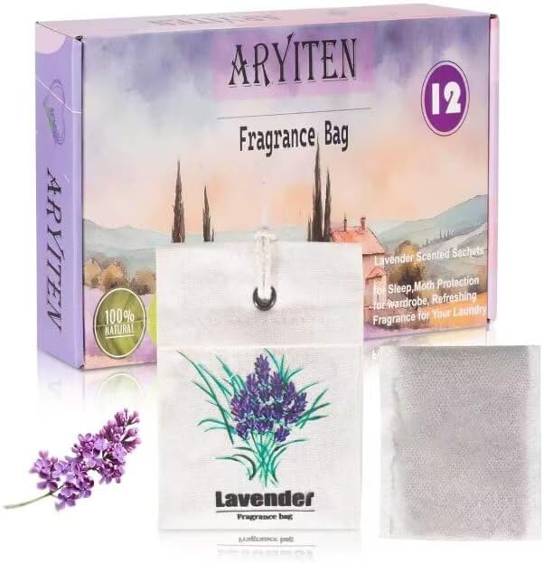 Lavender-12x Fresh Scents Scented Sachet Packet