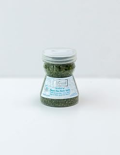 La Cure Natural Dead Sea Bath Salts, 250g Jar, Green | Home Spa Relaxation, For Women, Soft Skin, Self Care Gift