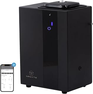 Smart Waterless Diffuser - Essential Oil Scent Coverage 6500 Sq.Ft HVAC Machine Whole House Aroma & Hotel Collection, APP & Touch Control 800ml Large Capacity Aromatherapy Metal Material