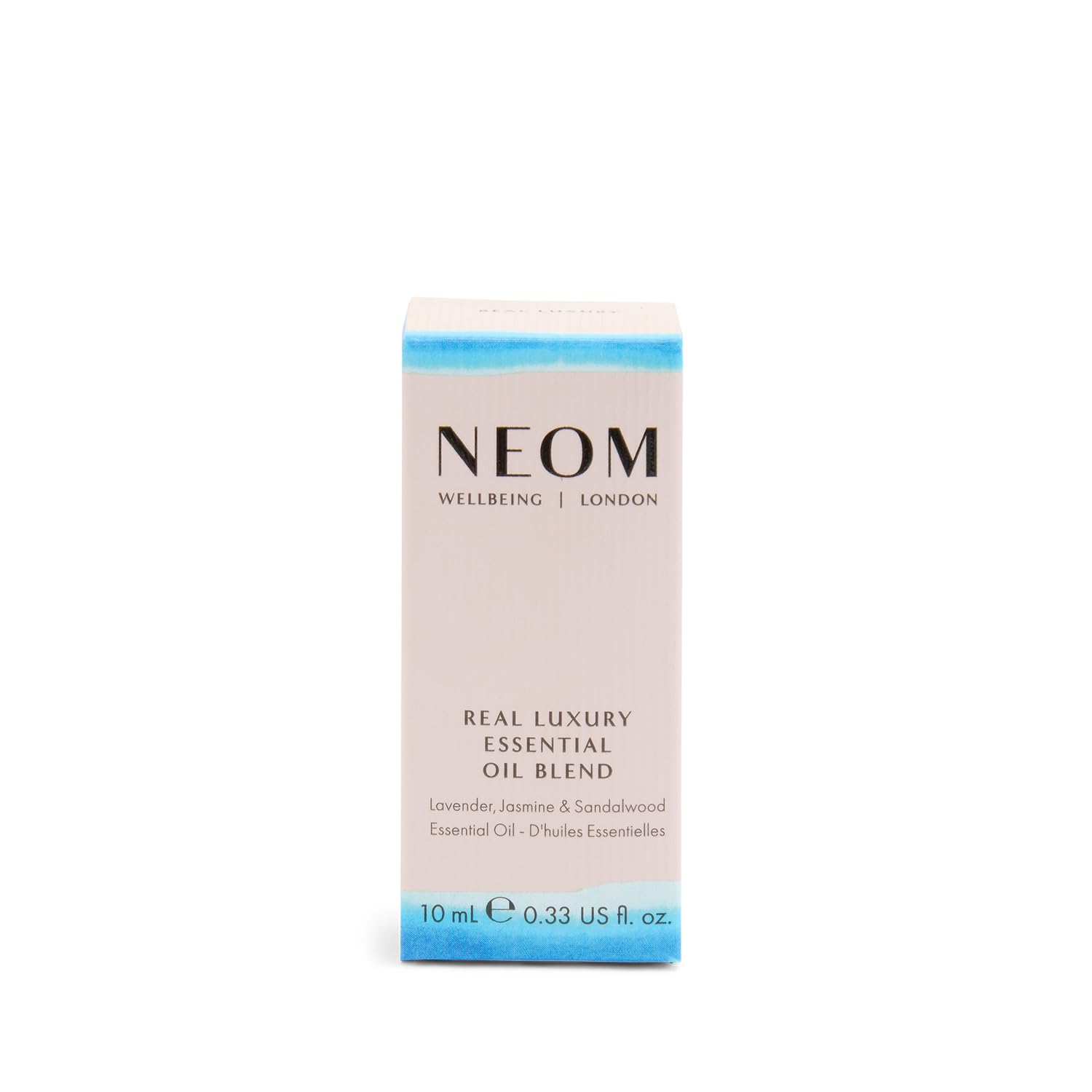 NEOM - Essential Oil Blend, 10ml | Lavender, Jasmine & Sandalwood | Aromatherapy Diffuser Oils with Calming Essential Oil Blend | 100% Natural Fragrances | Tranquil & Relax | Signature De-Stress Scent
