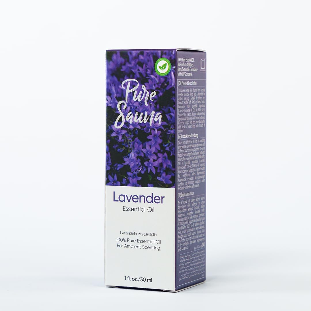 Lavender Essential Oil - 100% Pure Lavandula Angustifolia for Diffusers & Home Fragrance Scent (1 fl oz / 30 ml)