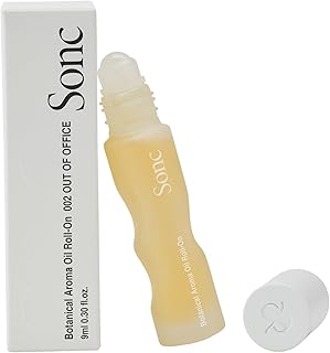 Sonc Botanical Aroma Oil Roll‑On 002 Out of Office | Portable Soothing Aromatherapy & K‑Beauty Wellness Ritual | Natural Roll‑On Blend for Stress Relief & Daily Calm