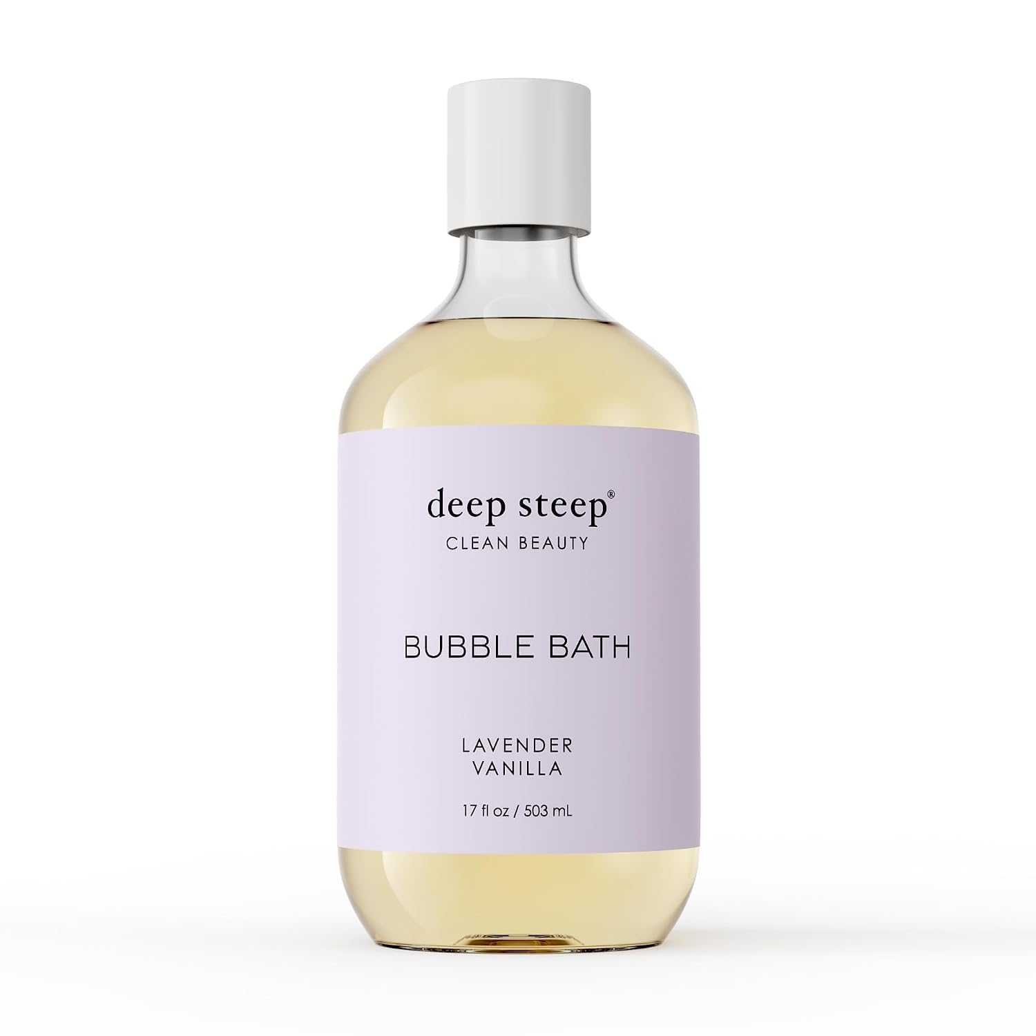 Deep Steep Classic Bubble Bath Lavender Vanilla 17 Ounce